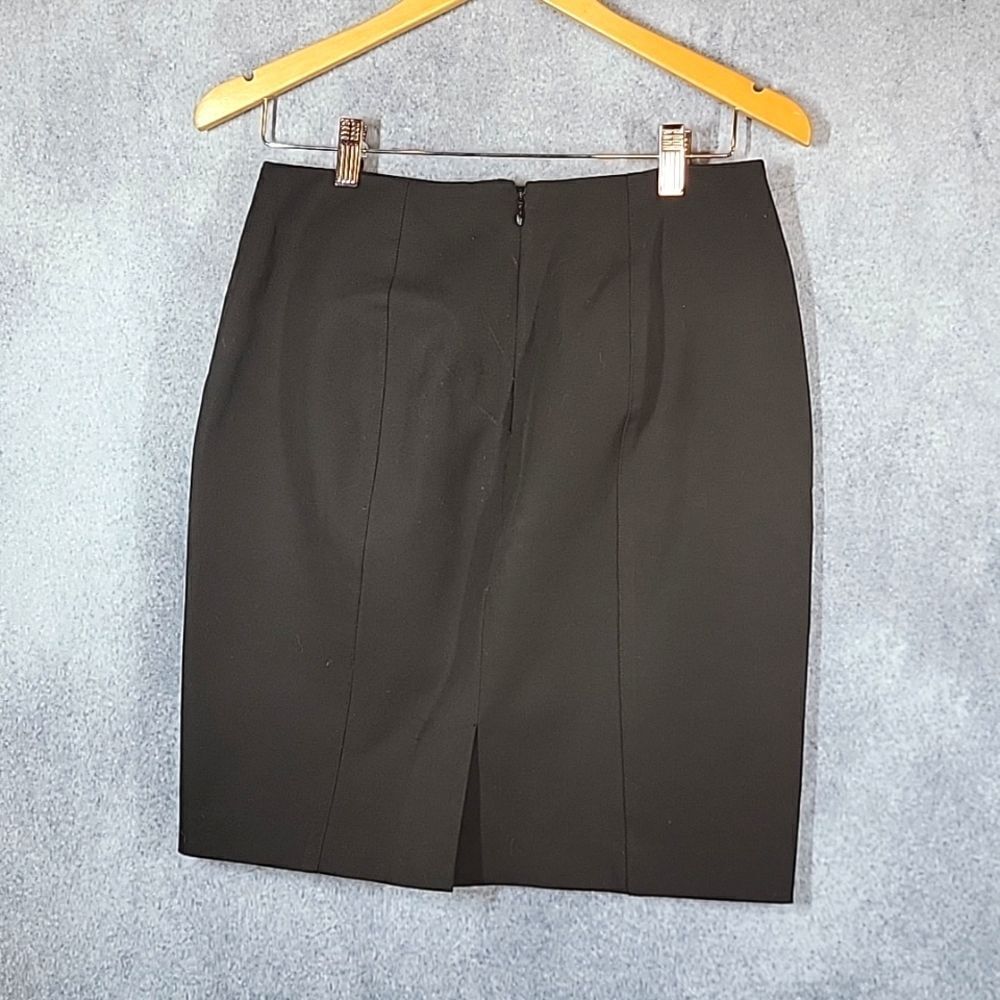 Banana Republic Black Stretch Seamed Mini Skirt - Picture 8 of 15